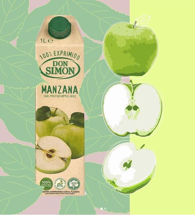Don Simon 100%純蘋果汁 1L