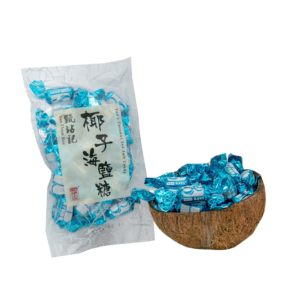 甄沾記椰子海鹽硬糖 100g