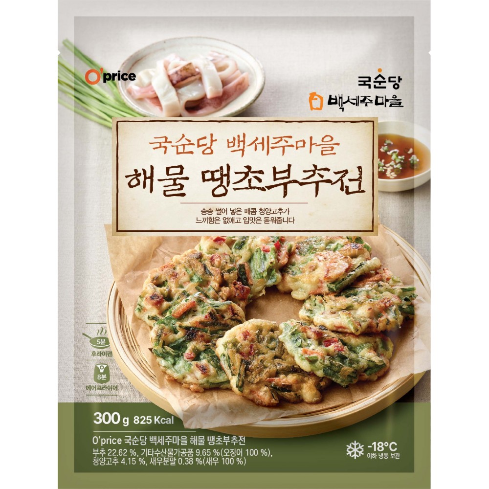 O'Price X Bekseju Village 韓式海鮮韭菜煎餅 (300g)