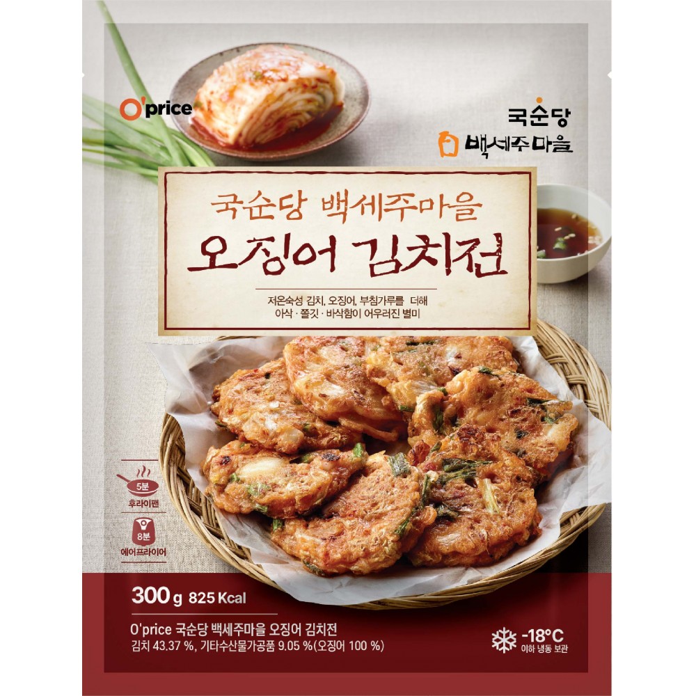 O'Price X Bekseju Village 韓式魷魚泡菜煎餅 (300g)