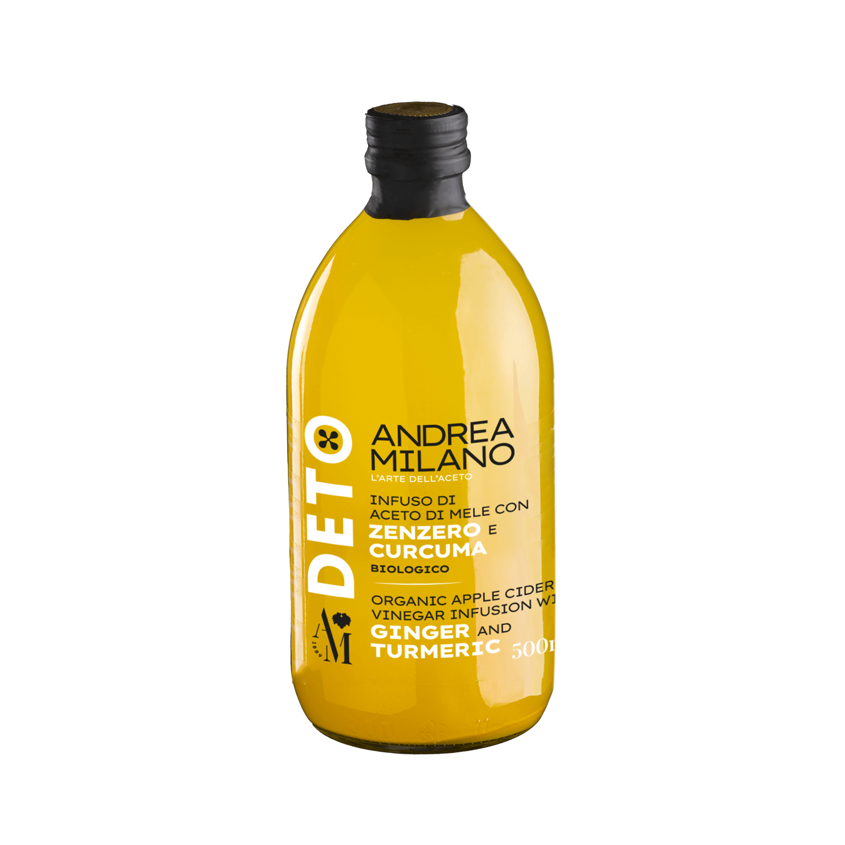 Andrea Milano - 有機無過濾生薑黃薑蘋果醋 500ml