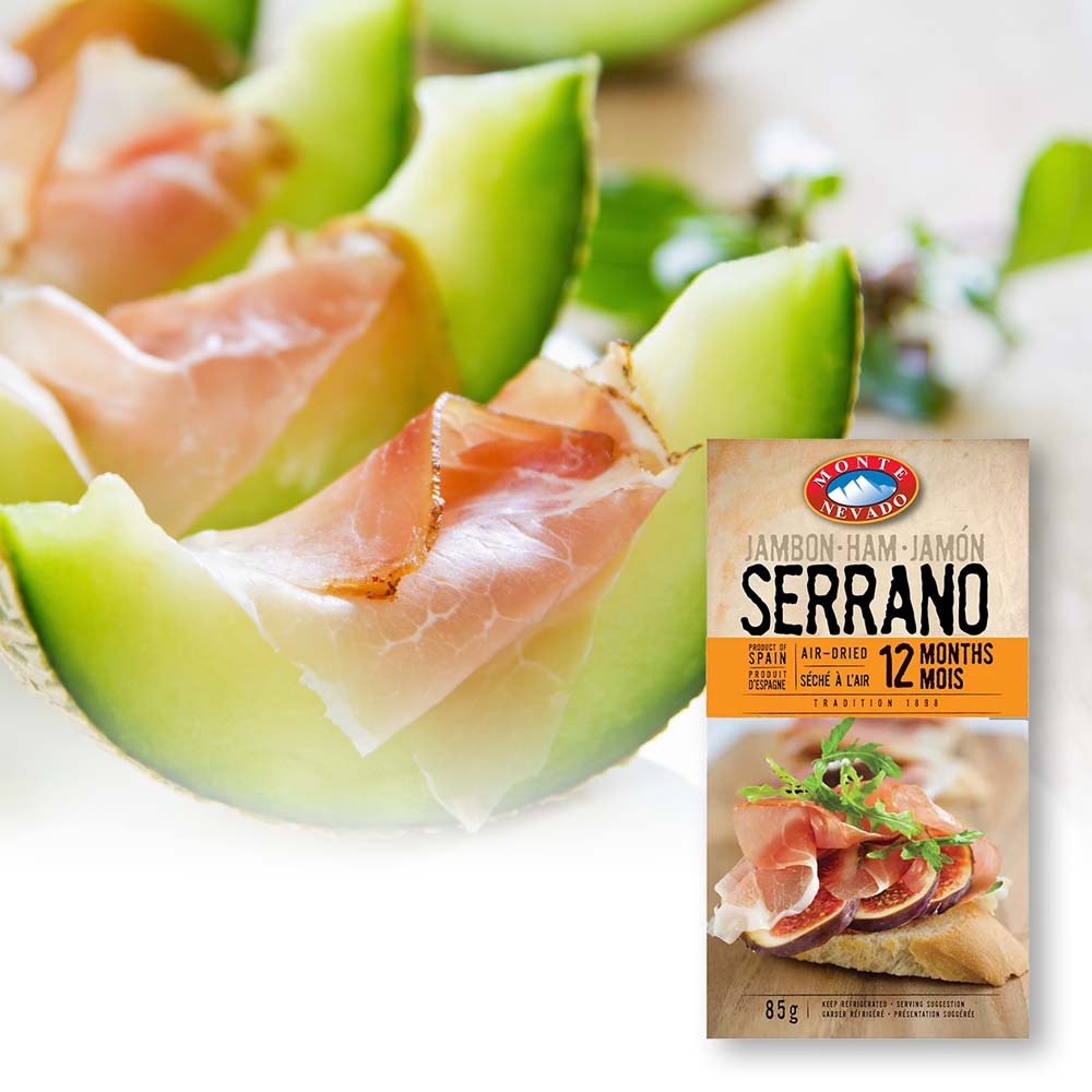 Monte Nevado片裝西班牙白毛豬火腿Serrano Ham 85g（12個月）