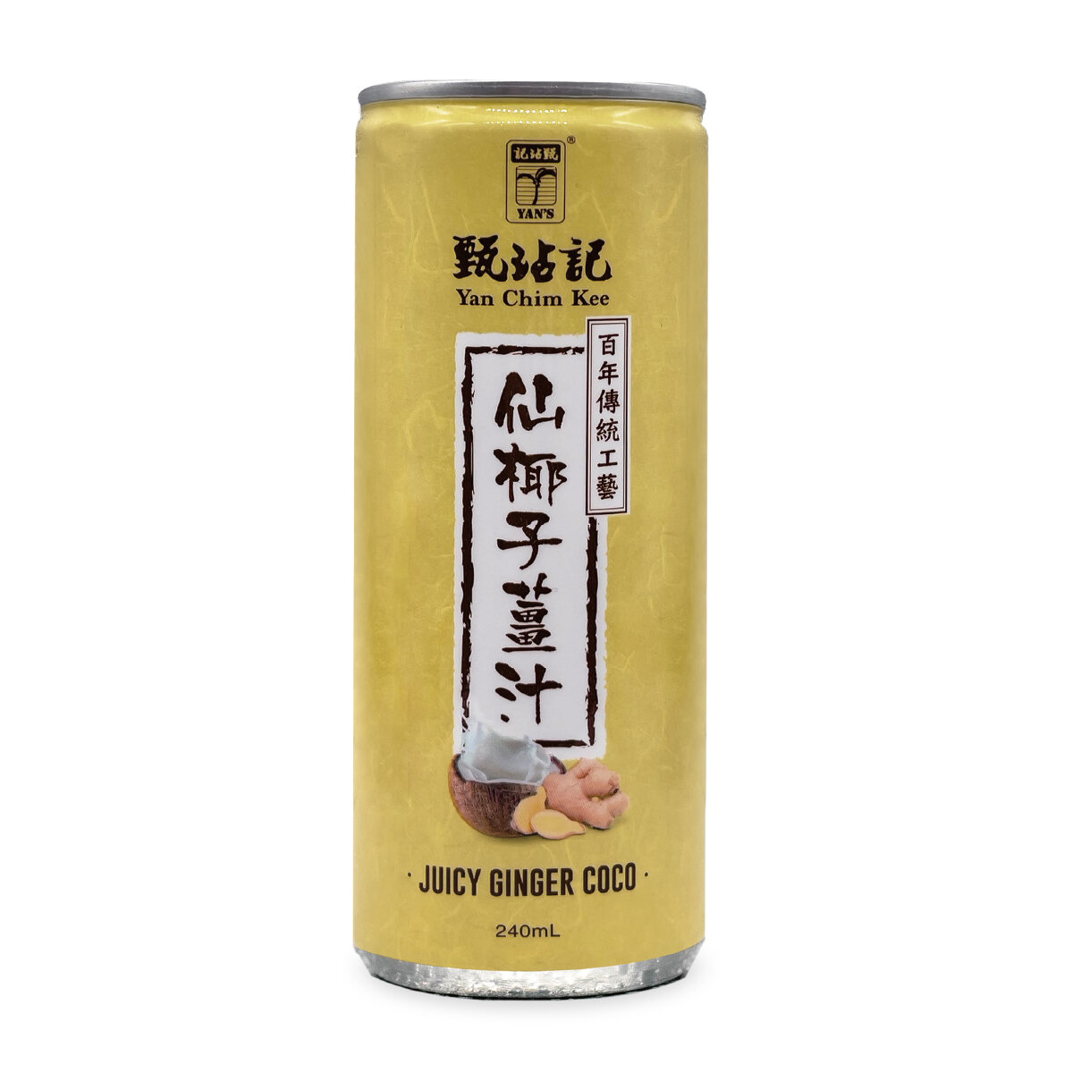 甄沾記仙椰薑汁 240ml