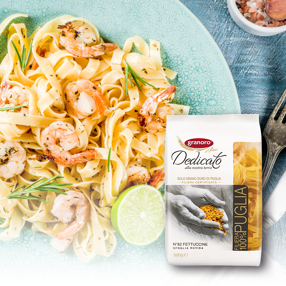 Granoro金麥 – 7mm闊麵 Fettuccine 500g