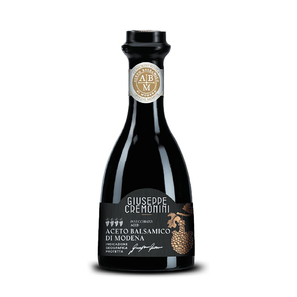 Giuseppe Cremonini 卡莫尼牌 - 摩德納陳年黑醋（IGP） - 4葉 250ml