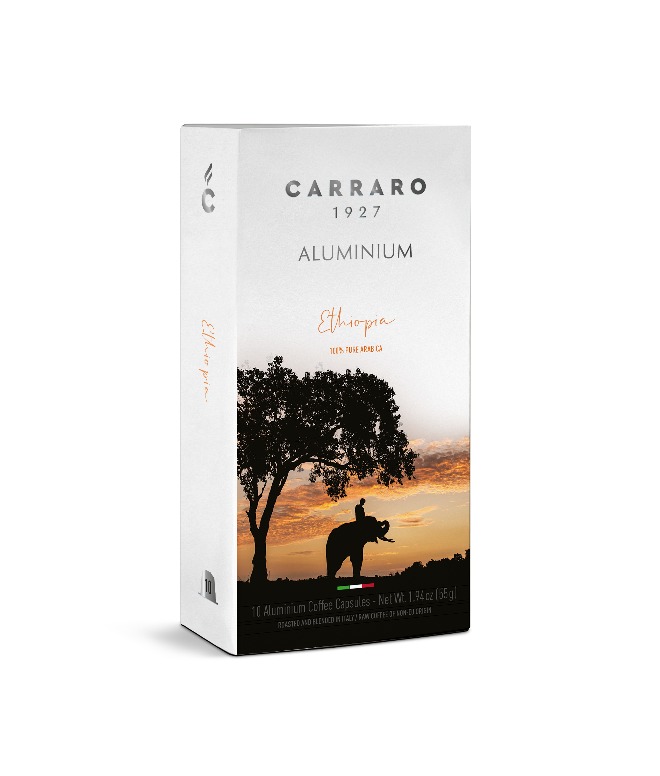 Carraro 埃塞俄比亞單品 咖啡膠囊 5.5g x 10